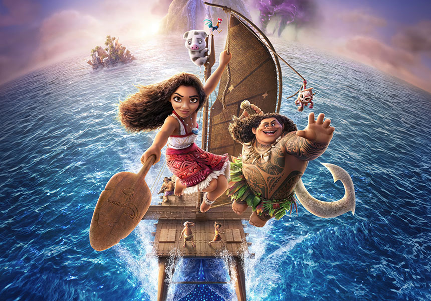 MOVIE ดูหนังฟรี ไม่มีโฆษณา ภาพปก Moana 2 (2024) โมอาน่า 2