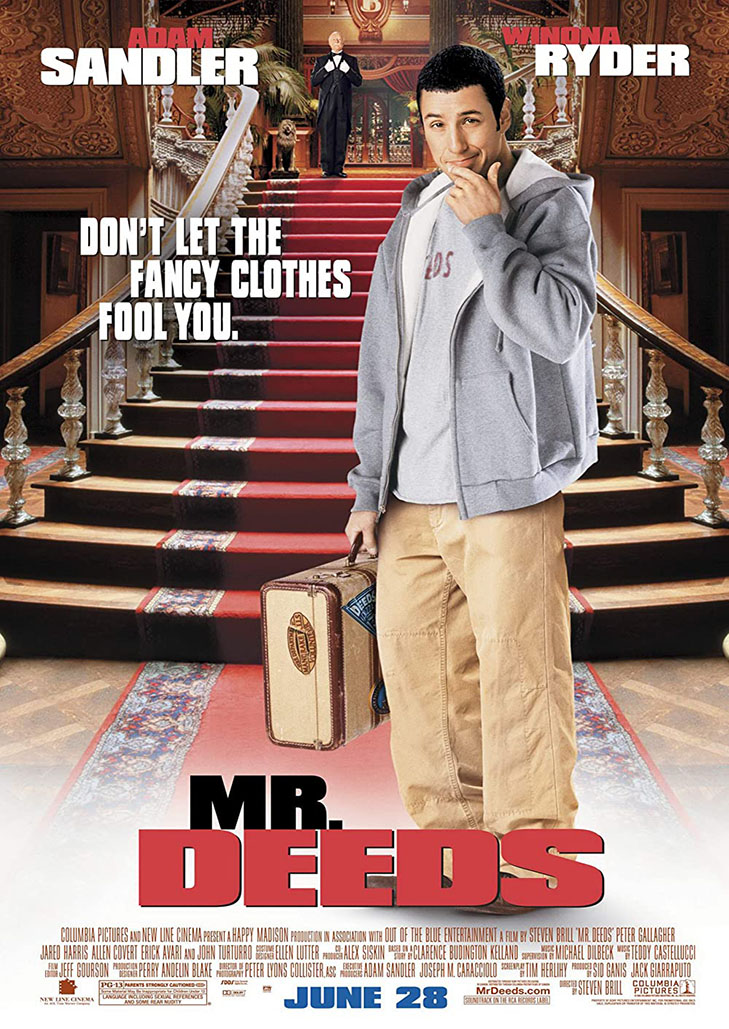 Mr. Deeds (2002) นายดี๊ดส์ เศรษฐีใหม่หัวใจนอกนา